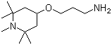 3-[(1,2,2,6,6-五甲基-4-哌啶基)氧基]-1-丙胺分子结构 (CAS 803638-09-7)