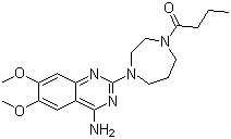 布纳唑嗪分子结构 (CAS 80755-51-7)