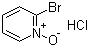 2-溴吡啶 N-氧化物盐酸盐分子结构 (CAS 80866-91-7)