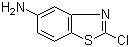2-氯-5-氨基苯并噻唑分子结构 (CAS 80945-82-0)