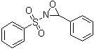 (2S-反式)-3-苯基-2-(苯磺酰基)氧杂吖丙啶分子结构 (CAS 80997-75-7)