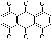 1,4,5,8-四氯蒽醌分子结构 (CAS 81-58-3)