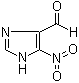 5-硝基-1H-咪唑-4-甲醛分子结构 (CAS 81246-34-6)