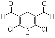 2,6-Dichloro-1,4-dihydro-3,5-pyridinedicarboxaldehyde molecular structure (CAS 81305-72-8)