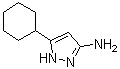 5-环己基-1H-吡唑-3-胺分子结构 (CAS 81542-54-3)