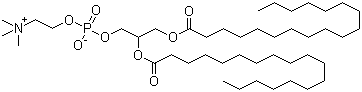 二硬脂酰基卵磷脂分子结构 (CAS 816-94-4)