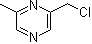 2-(氯甲基)-6-甲基吡嗪分子结构 (CAS 81831-69-8)