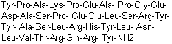 Peptide YY分子结构 (CAS 81858-94-8)