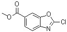 2-氯苯并[d]恶唑-6-羧酸甲酯分子结构 (CAS 819076-91-0)