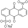 1-Nitroanthraquinone-5-sulfonic acid sodium salt molecular structure (CAS 82-50-8)