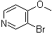 3-溴-4-甲氧基吡啶分子结构 (CAS 82257-09-8)