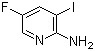 2-氨基-5-氟-3-碘吡啶分子结构 (CAS 823218-51-5)