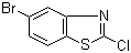 5-溴-2-氯苯并噻唑分子结构 (CAS 824403-26-1)