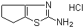 2-Amino-5,6-dihydro-4H-cyclopentathiazole hydrochloride molecular structure (CAS 82514-58-7)