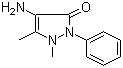 4-Aminoantipyrine molecular structure (CAS 83-07-8)
