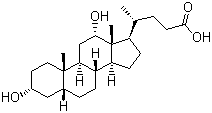 去氧胆酸分子结构 (CAS 83-44-3)