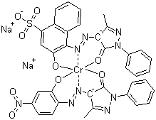Acid Red 405 molecular structure (CAS 83833-37-8)