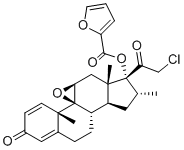 莫米松糠酸酯 EP 杂质D分子结构 (CAS 83881-09-8)