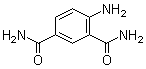 4-氨基-1,3-苯二甲酰胺分子结构 (CAS 84166-88-1)