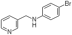 N-(4-Bromophenyl)-3-pyridinemethanamine molecular structure (CAS 84324-68-5)