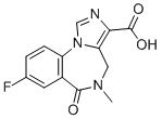 氟马西尼 EP 杂质A分子结构 (CAS 84378-44-9)