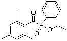 2,4,6-三甲基苯甲酰基苯基膦酸乙酯分子结构 (CAS 84434-11-7)