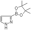 吡唑-3-硼酸频哪醇酯分子结构 (CAS 844501-71-9)