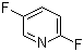 2,5-二氟吡啶分子结构 (CAS 84476-99-3)