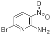 6-Bromo-3-nitropyridin-2-amine molecular structure (CAS 84487-04-7)