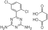 Irsogladine maleate molecular structure (CAS 84504-69-8)
