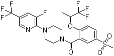 Paliflutine分子结构 (CAS 845614-11-1)