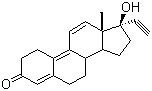 诺孕烯酮分子结构 (CAS 848-21-5)