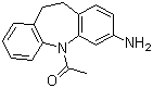 3-Amino-5-acetyliminodibenzyl molecular structure (CAS 84803-67-8)