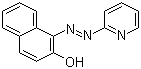 1-(2-吡啶偶氮)-2-萘酚分子结构 (CAS 85-85-8)