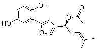 Shikonofuran A molecular structure (CAS 85022-66-8)