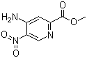 Methyl 4-amino-5-nitro-2-pyridinecarboxylate molecular structure (CAS 850544-21-7)