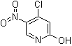 4-氯-5-硝基吡啶-2-醇分子结构 (CAS 850663-54-6)