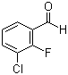 3-氯-2-氟苯甲醛分子结构 (CAS 85070-48-0)