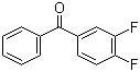 3,4-二氟二苯甲酮分子结构 (CAS 85118-07-6)