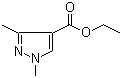 1,3-二甲基-1H-吡唑-4-羧酸乙酯分子结构 (CAS 85290-76-2)
