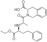 Quinapril molecular structure (CAS 85441-61-8)