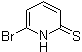 6-溴-2(1H)-吡啶硫酮分子结构 (CAS 856013-03-1)