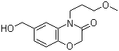 6-Hydroxymethyl-4-(3-methoxypropyl)-4H-benzo[1,4]oxazin-3-one molecular structure (CAS 857272-03-8)