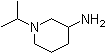 3-氨基-1-异丙基哌啶分子结构 (CAS 857373-37-6)