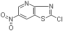 2-氯-6-硝基噻唑并[4,5-b]吡啶分子结构 (CAS 857970-02-6)