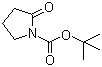 1-(叔丁氧基羰基)-2-吡咯烷酮分子结构 (CAS 85909-08-6)