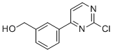 3-(2-氯-4-嘧啶基)苄基醇分子结构 (CAS 859517-90-1)