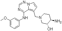 BMS 690514 molecular structure (CAS 859853-30-8)