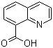 8-Quinolinecarboxylic acid molecular structure (CAS 86-59-9)