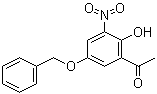1-[2-羟基-3-硝基-5-(苄氧基)苯基]乙酮分子结构 (CAS 861841-94-3)